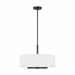 Sea Gull Nance 3-LT Pendant - Bronze - 6628003-710 Sea Gull Nance 3-LT Pendant - Bronze - 6628003-710