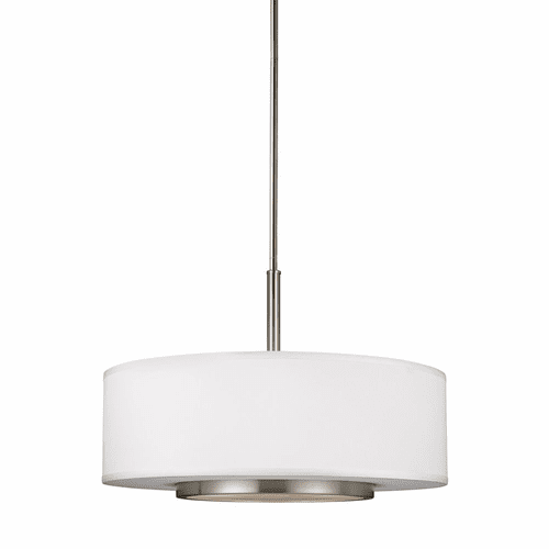 Sea Gull Nance 3-LT Pendant - Brushed Nickel - 6628003-962