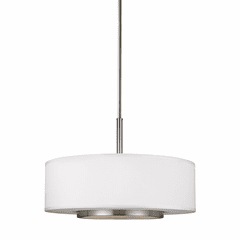 Sea Gull Nance 3-LT Pendant - Brushed Nickel - 6628003-962