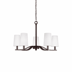 Sea Gull Nance 5-LT Chandelier - Heirloom Bronze - 3128005-782