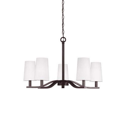 Sea Gull Nance 5-LT Chandelier - Heirloom Bronze - 3128005EN-782