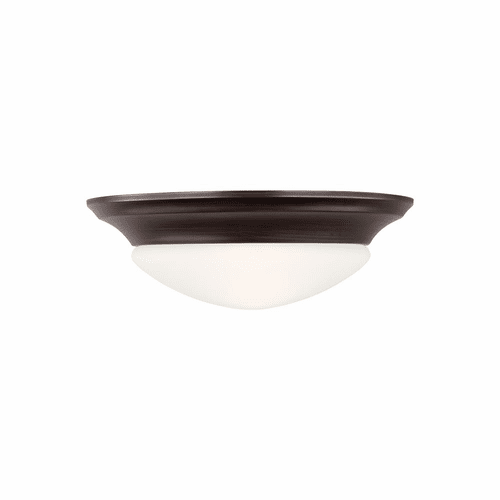 Sea Gull Nash 1-LT Ceiling Flush Mount - Bronze - 75434-710