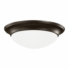 Sea Gull Nash 1-LT Flush Mount - Heirloom Bronze - 75434-782