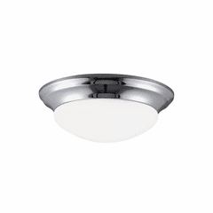 Sea Gull Nash 2-LT Ceiling Flush Mount - Chrome - 75435EN3-05 Sea Gull Nash 2-LT Ceiling Flush Mount - Chrome - 75435EN3-05