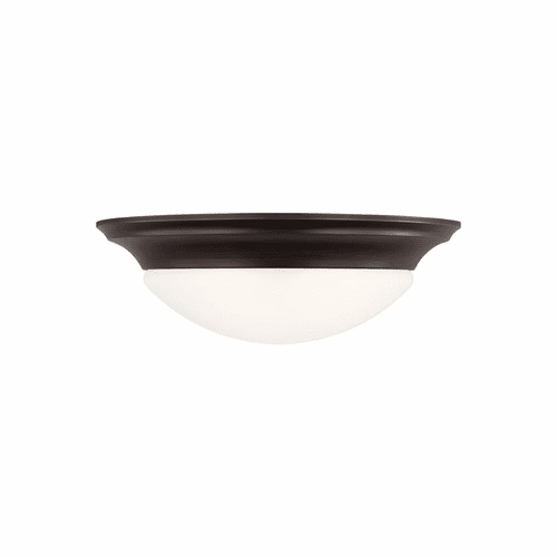 Sea Gull Nash 3-LT Ceiling Flush Mount - Bronze - 75436-710