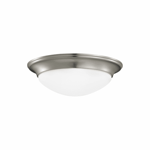 Sea Gull Nash 3-LT Ceiling Flush Mount - Brushed Nickel - 75436-962