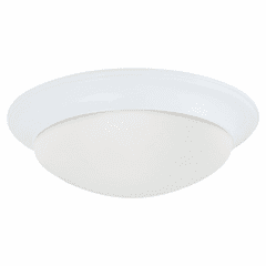 Sea Gull Nash 3-LT Ceiling Flush Mount - White - 75436-15