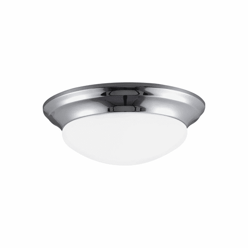 Sea Gull Nash Medium LED Flush Mount - Chrome - 7543593S-05