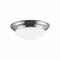 Sea Gull Nash Medium LED Flush Mount - Chrome - 7543593S-05