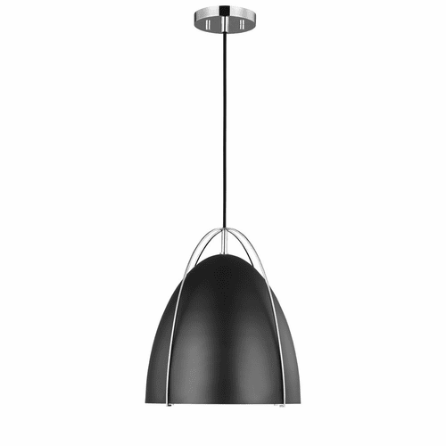 Sea Gull Norman 1-LT Pendant - Chrome - 6551701-05
