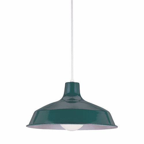 Sea Gull One Light Pendant - Emerald Green - 6519-95