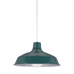 Sea Gull One Light Pendant - Emerald Green - 6519-95