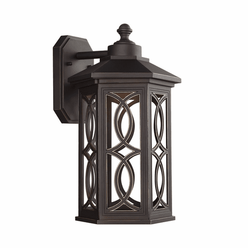 Sea Gull Ormsby Large LED Outdoor Wall Lantern - Antique Bronze - 8617097S-71