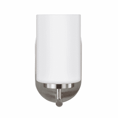 Sea Gull Oslo 1-LT Bath/Wall Sconce - Brushed Nickel - 41160-962