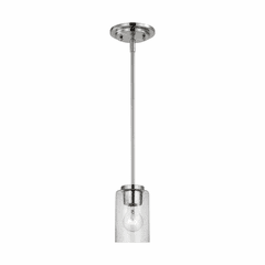 Sea Gull Oslo 1-LT Mini-Pendant - Brushed Nickel - 61170-962