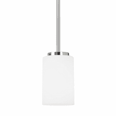 Sea Gull Oslo 1-LT Mini-Pendant - Chrome - 61160-05