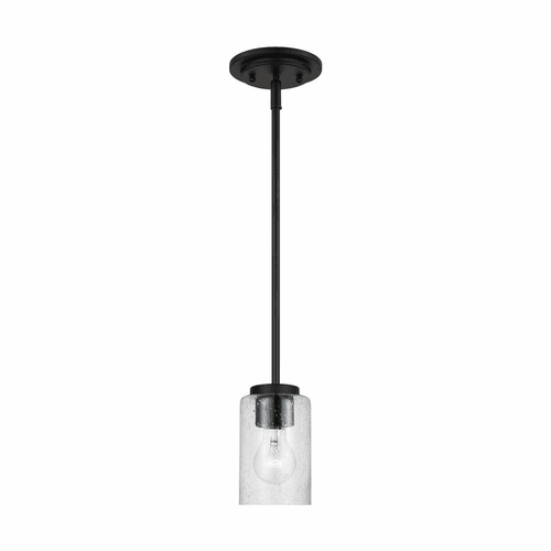 Sea Gull Oslo 1-LT Mini-Pendant - Midnight Black - 61170-112