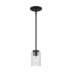 Sea Gull Oslo 1-LT Mini-Pendant - Midnight Black - 61170-112