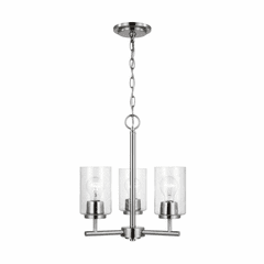 Sea Gull Oslo 3-LT Bath Vanity - Brushed Nickel - 31170-962