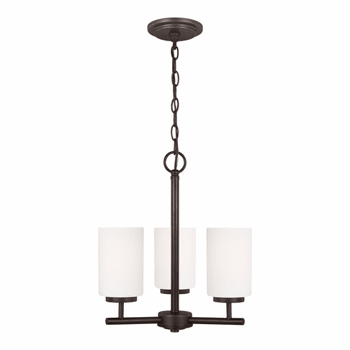 Sea Gull Oslo 3-LT Chandelier - Sienna - 31160-710