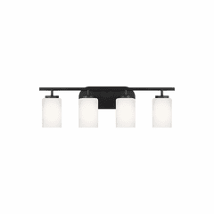 Sea Gull Oslo 4-LT Bath Vanity Light - Midnight Black - 41163-112