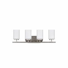 Sea Gull Oslo 4-LT Wall/Bath Light - Brushed Nickel - 41163EN3-962