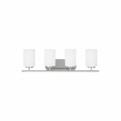 Sea Gull Oslo 4-LT Wall/Bath Light - Chrome - 41163EN3-05