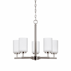 Sea Gull Oslo 5-LT Chandelier - Brushed Nickel - 31161-962