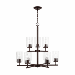 Sea Gull Oslo 9-LT Chandelier - Bronze - 31172-710