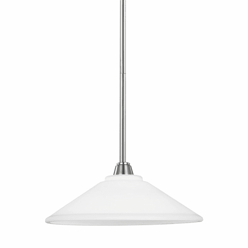 Sea Gull Parkfield 1-LT Pendant - Brushed Nickel - 6513001-962