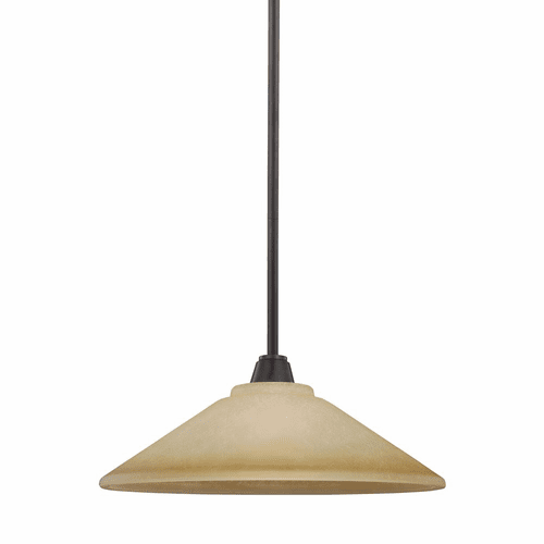 Sea Gull Parkfield 1-LT Pendant - Flemish Bronze - 6513001-845