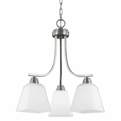 Sea Gull Parkfield 3-LT Chandelier - Brushed Nickel - 3213003-962