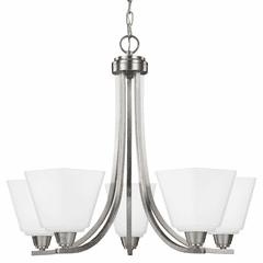 Sea Gull Parkfield 5-LT Chandelier - Brushed Nickel - 3113005-962