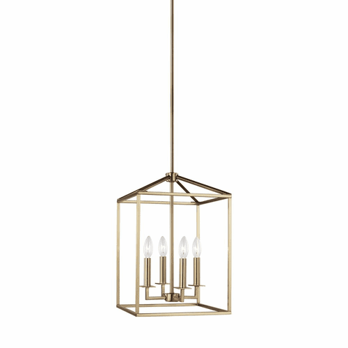 Sea Gull Perryton Small 4-LT Hall / Foyer - Bronze - 5215004-848
