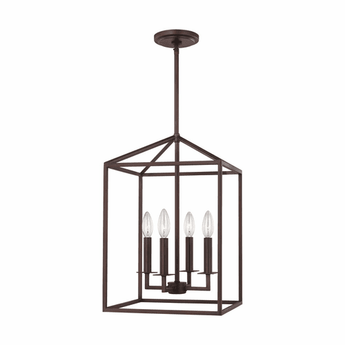Sea Gull Perryton Small 4-LT Hall/Foyer Light - Bronze - 5215004-710