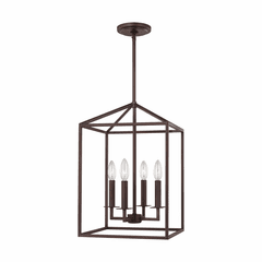 Sea Gull Perryton Small 4-LT Hall/Foyer Light - Bronze - 5215004-710