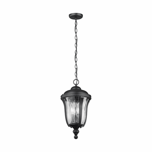 Sea Gull Perrywood 1-LT LED Outdoor Pendant - Black - 6214203EN-12
