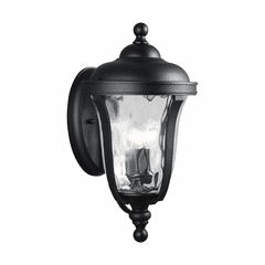 Sea Gull Perrywood Large 3-LT LED Outdoor Wall Lantern - Black - 8714203EN-12 Sea Gull Perrywood Large 3-LT LED Outdoor Wall Lantern - Black - 8714203EN-12