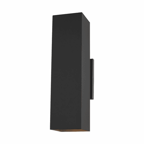 Sea Gull Pohl Large 2-LT Outdoor Wall Lantern - Black - 8831702-12