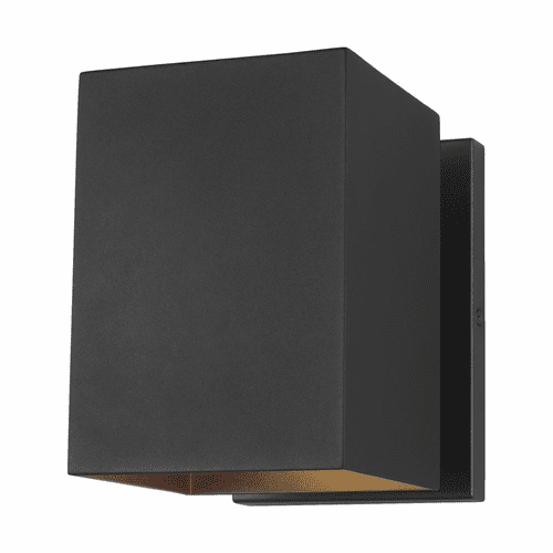 Sea Gull Pohl Small 1-LT Outdoor Wall Lantern - Black - 8531701-12