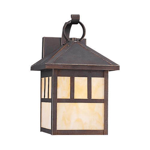 Sea Gull Prairie Statement 1-LT Outdoor Wall Lantern - Antique Bronze - 8508EN3-71