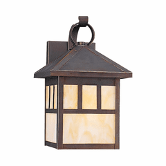 Sea Gull Prairie Statement 1-LT Outdoor Wall Lantern - Antique Bronze - 8508EN3-71 Sea Gull Prairie Statement 1-LT Outdoor Wall Lantern - Antique Bronze - 8508EN3-71