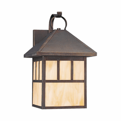 Sea Gull Prairie Statement 1-LT Outdoor Wall Lantern - Antique Bronze - 8513EN3-71