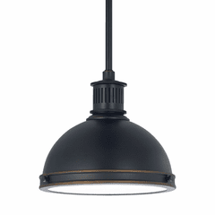 Sea Gull Pratt Street Metal 1-LT Pendant - Autumn Bronze - 65085-715
