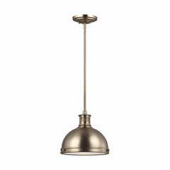 Sea Gull Pratt Street Metal 1-LT Pendant - Satin Bronze - 65085-848