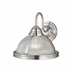 Sea Gull Pratt Street Sconces 1-LT Wall Sconce - Brushed Nickel - 41060-962