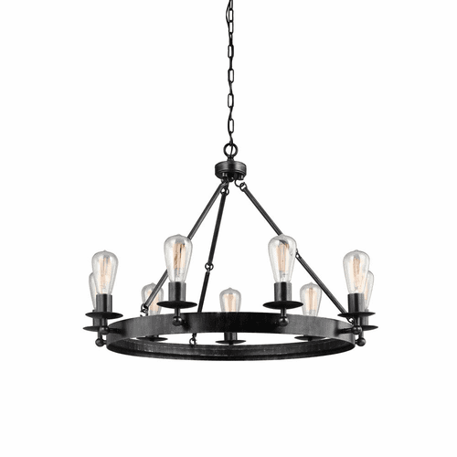 Sea Gull Ravenwood Manor 9-LT Chandelier - Stardust - 3110209-846