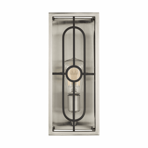 Sea Gull Rennie 1-LT Wall Sconce - Nickel - 4121801-962