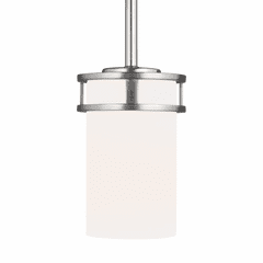 Sea Gull Robie 1-LT Mini-Pendant - Nickel - 6121601-962