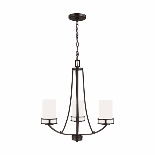 Sea Gull Robie 3-LT Chandelier - Sienna - 3121603-710